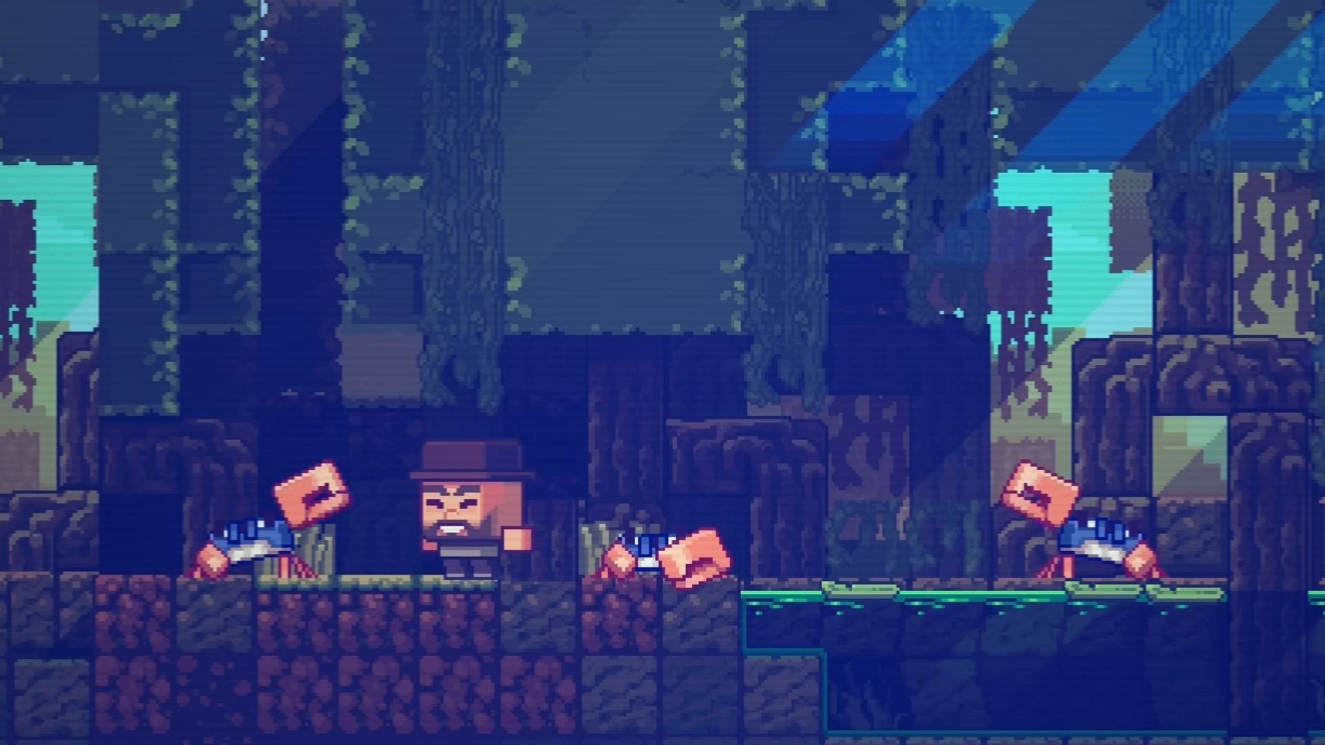 The crab claw offers immense building and movement opportunities (Image via YouTube/Mojang Studios)